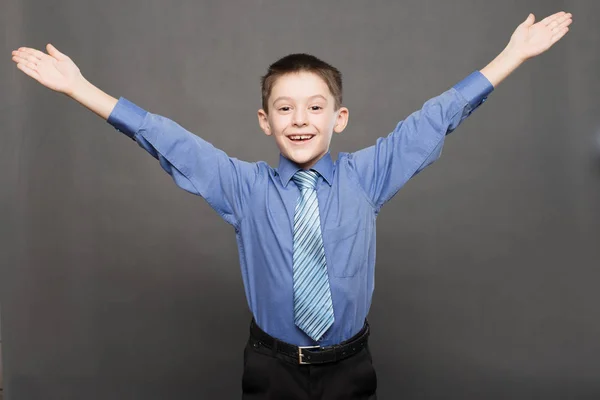 Portrait of a schoolboy — Stock Photo, Image