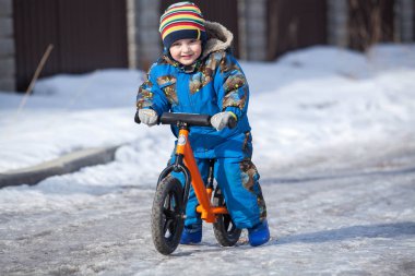 Ride denge bisiklet (çalışma bike) kış çocuk