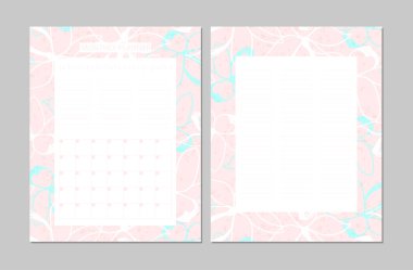 Çiçek aylık planlayıcısı