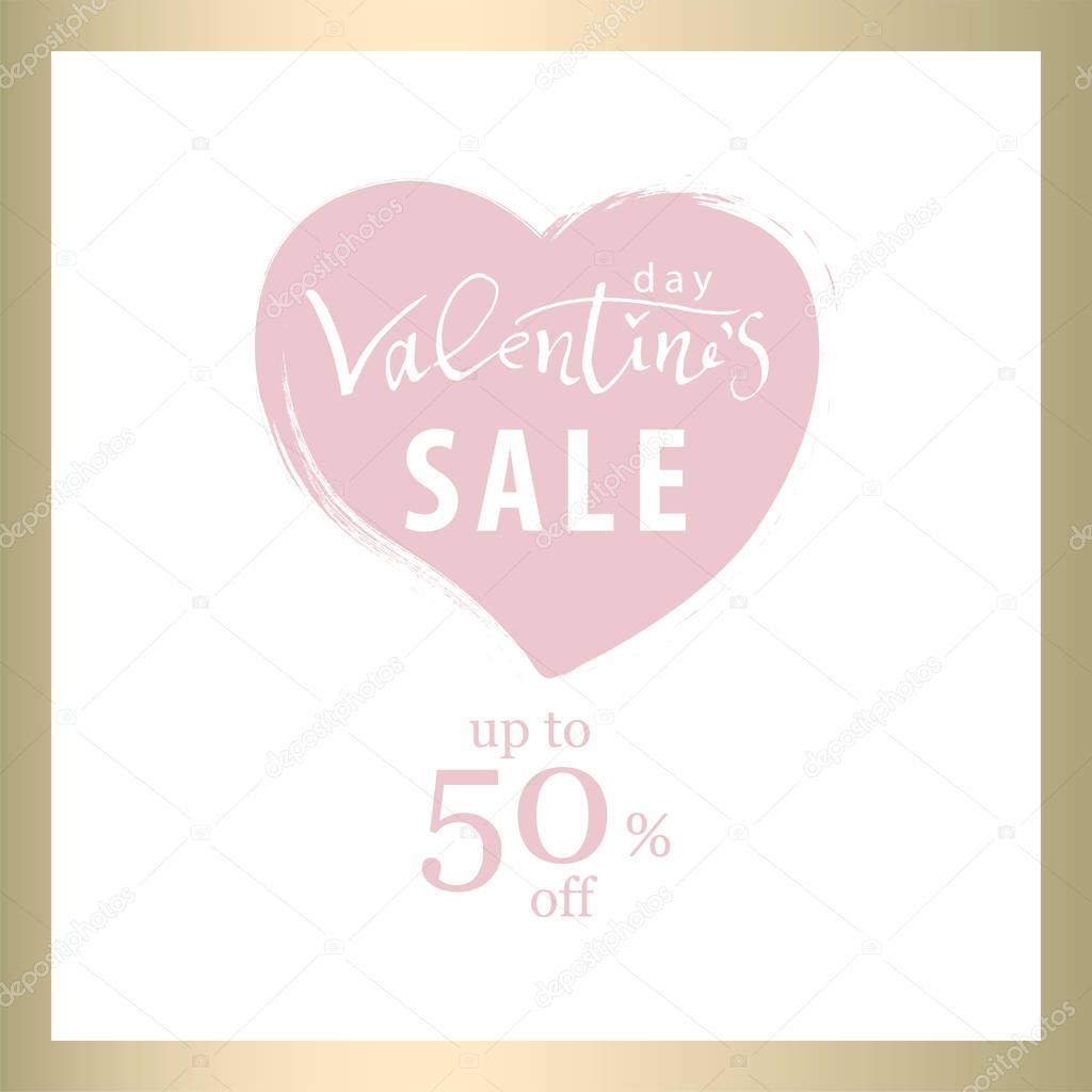 Valentine s Day Sale Banner