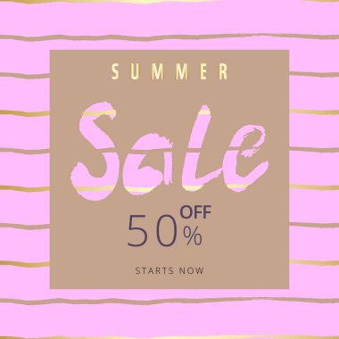 vektör çizim tasarım Trendy satışı büyük başlığı 