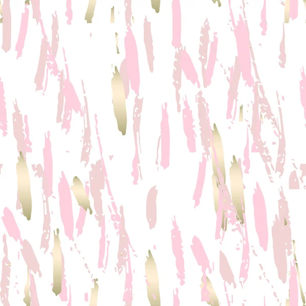 Vektor Illustration Design Rosa Pastell Stroke Sömlös Textur Mönster Bakgrund — Stock vektor