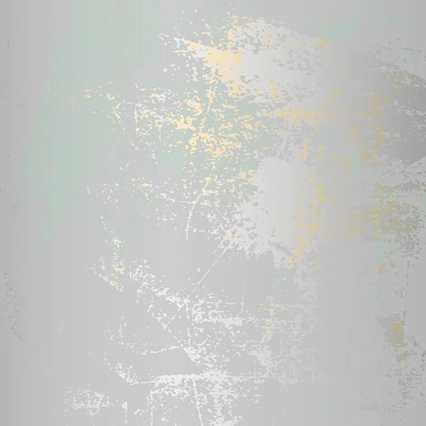 Diseño Ilustración Vectorial Grunge Abstracto Efecto Pattina Pastel Gold Retrotexture — Vector de stock