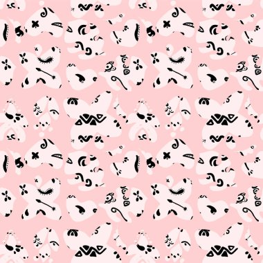 Tropik, pürüzsüz desen