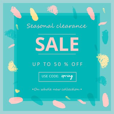 Modaya uygun satış Banner tasarımı