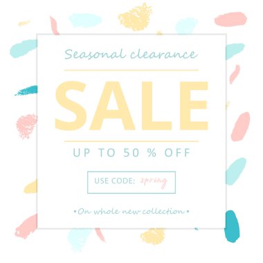 Modaya uygun satış Banner tasarımı