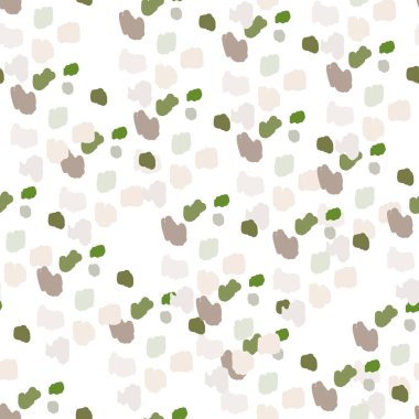 Soyut noktalar konfeti fırçası pürüzsüz desen 