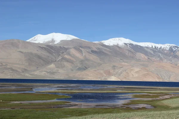 Vackra bergslandskap i Nepal.to ett möte av äventyr — Stockfoto