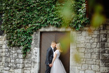 İki aşık Krakow 'da yürüyor