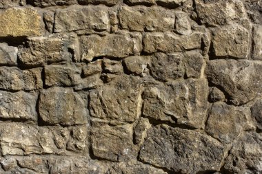 Eski tuğla duvar. Grunge 'un geçmişi. Bric. Kırsal biçim