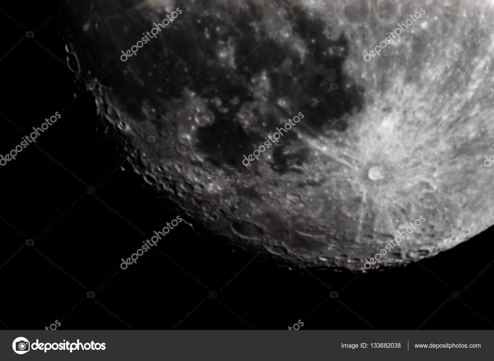 Pmages Moon Closeup The Moon Close Up View Stock Photo
