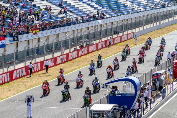 Superbike παγκόσμιο αγώνα Jerez 2016 — Φωτογραφία Αρχείου