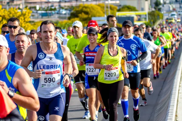 XXVIII yarı maraton bahia de cadiz — Stok fotoğraf