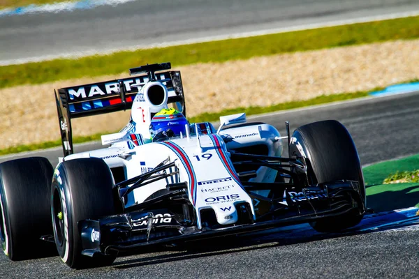 Williams Martini Racing F1 Team, Felipe Massa, 2015 — Stock fotografie