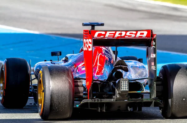 Scuderia Toro Rosso F1车队，Max Verstappen，2015年 — 图库照片