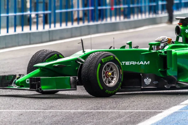 Team Caterham F1, Kamui Kobayashi, 2014 — Stock Photo, Image