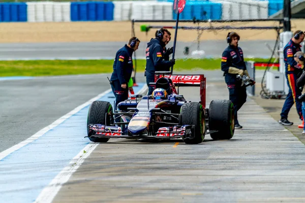 Scuderia Toro Rosso, Carlos Sainz — стокове фото