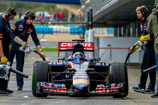 Scuderia Toro Rosso, Carlos Sainz — Stock fotografie