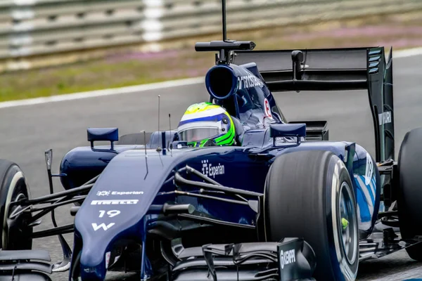 Equipo Williams F1, Felipe Massa — Foto de Stock