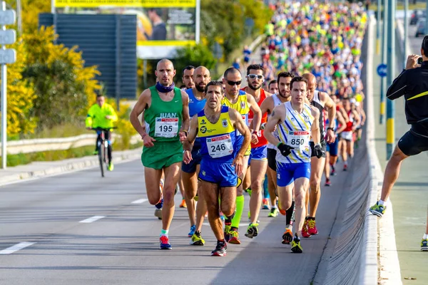 Marathon Bahia de Cadiz — Stock Photo, Image