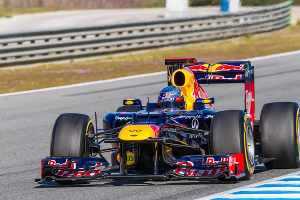 Red Bull F1, Sebastian Vettel — Foto de Stock