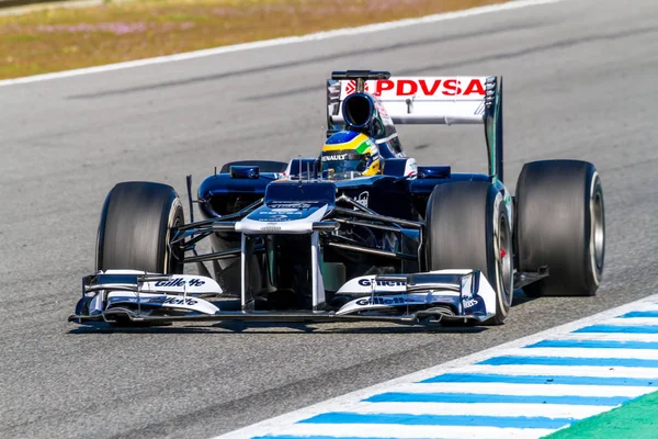 Equipe Williams F1, Bruno Senna — Fotografia de Stock