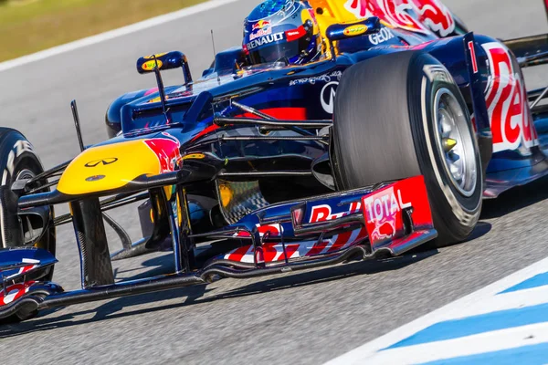 Red Bull F1, Sebastian Vettel — Fotografia de Stock