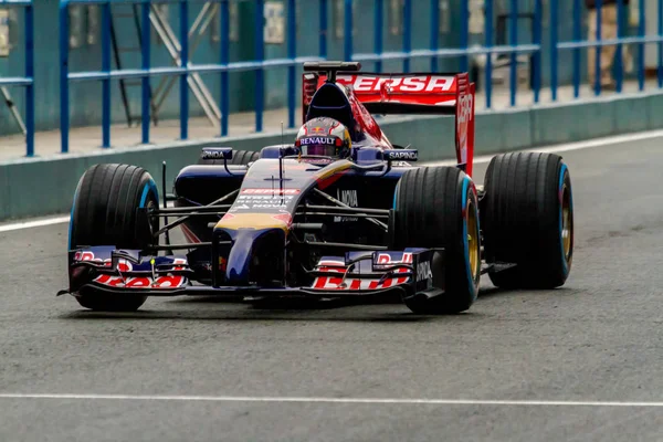 Toro Rosso F1, Daniil Kvyat — Stock fotografie