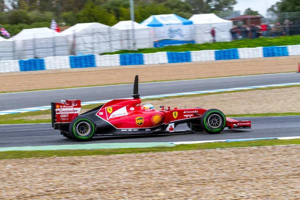 Scuderia Ferrari F1 racing — Stockfoto