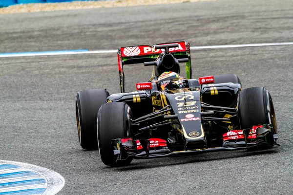 Lotus F1 racing — Zdjęcie stockowe