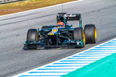 Jarno Trulli Catherham F1 yarış