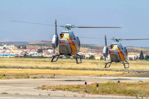 Helicópteros da Patrulla Aspa — Fotografia de Stock