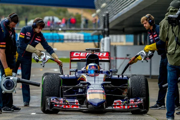 Equipa Scuderia Toro Rosso F1 — Fotografia de Stock