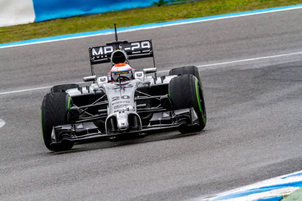 Sesión de entrenamiento F1 — Foto de Stock