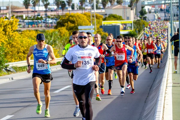 XXVIII yarı maraton bahia de cadiz — Stok fotoğraf