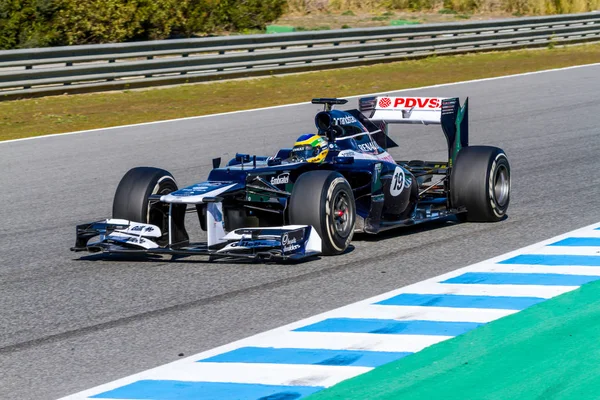 Sessão de formação F1 — Fotografia de Stock