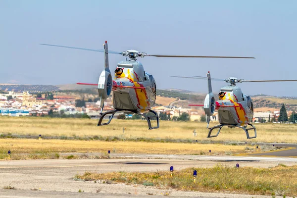 A Patrulla Aspa helikopterek — Stock Fotó