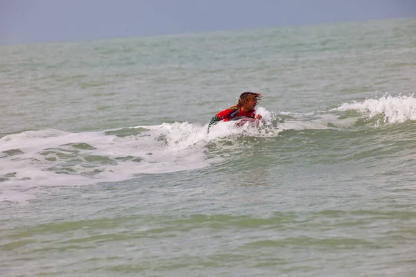 Bodyboader en el 2º Campeonato Impoxibol — Foto de Stock