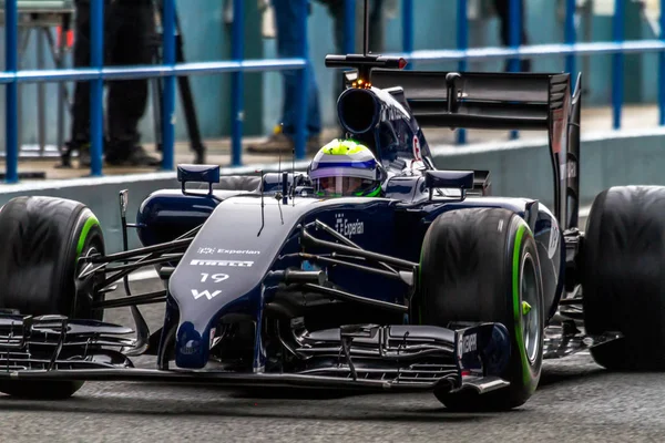 Sessão de formação F1 — Fotografia de Stock