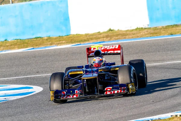 Sessão de formação F1 — Fotografia de Stock