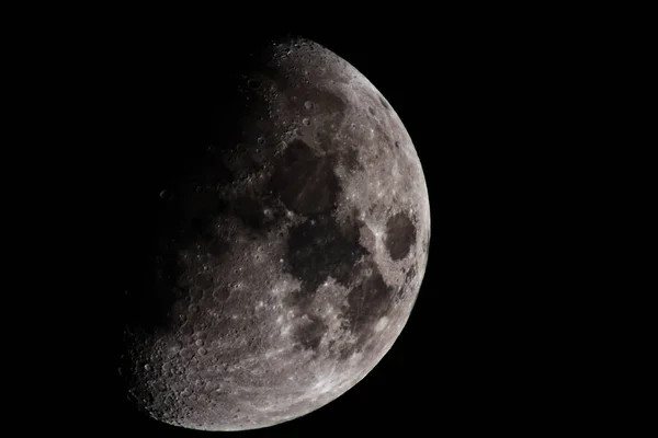 Detalhes da superfície lunar . — Fotografia de Stock