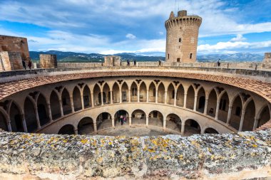 Bellver Castle, Palma de Mallorca clipart