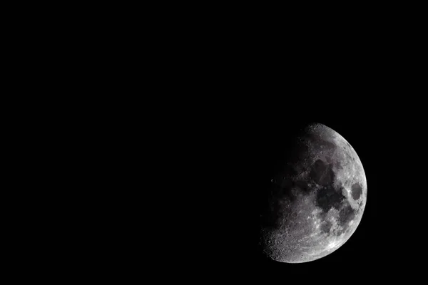 Detalhes da superfície lunar . — Fotografia de Stock