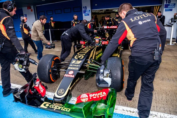 Lotus f1 takımı — Stok fotoğraf