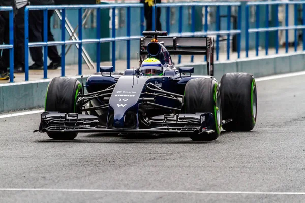 Sessão de formação F1 — Fotografia de Stock