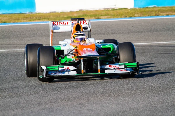 Sessão de formação F1 — Fotografia de Stock