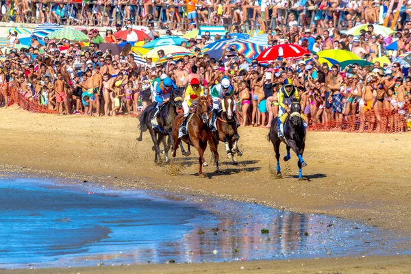 स्पेन में घोड़े दौड़ — स्टॉक फ़ोटो, इमेज