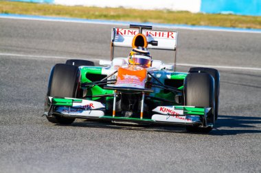 Eğitim oturumu F1 yarışı 