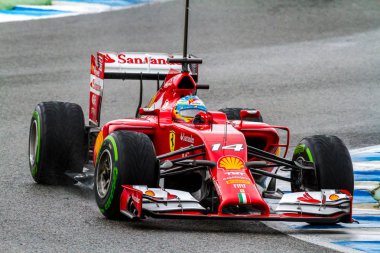 Eğitim oturumu F1 yarışı