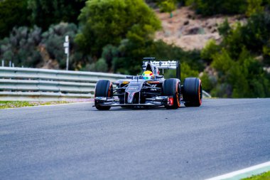 Eğitim oturumu F1 yarışı